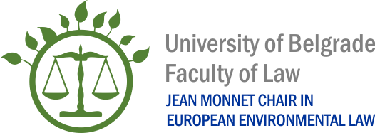 Jean Monnet Chair in European Environmental and Climate Change Law